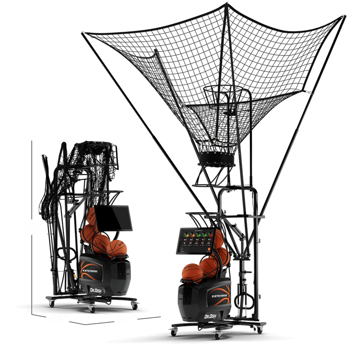 Basketball Shooting Machine For Schools Dr. Dish Basketball